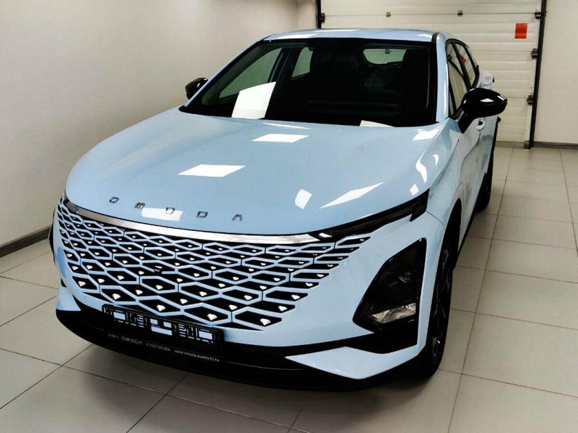 Omoda c5 голубая