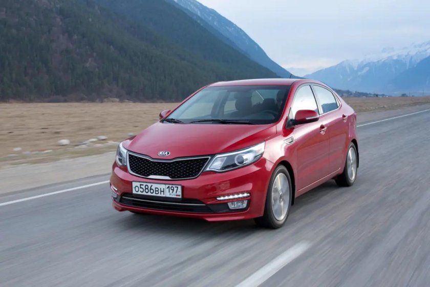 Кия Рио седан 2016