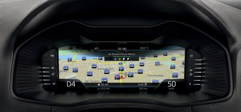 Панель Шкода Карок