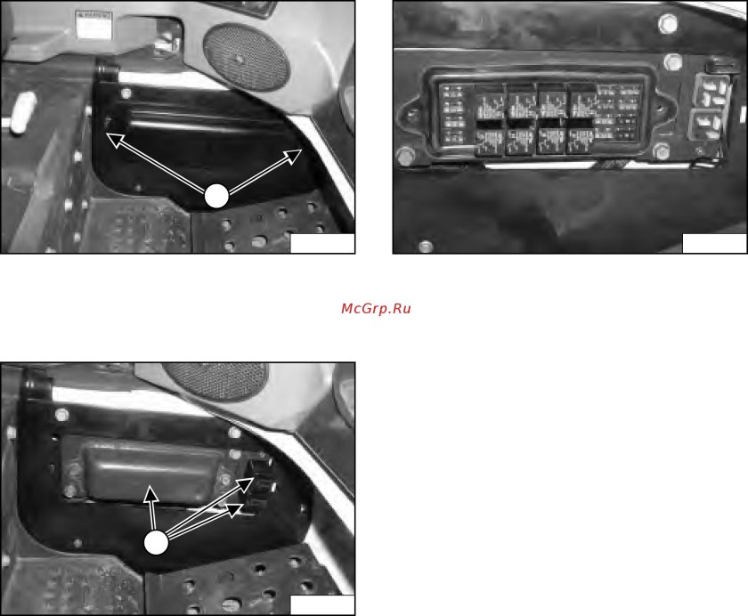 Блок предохранитель Bobcat s650