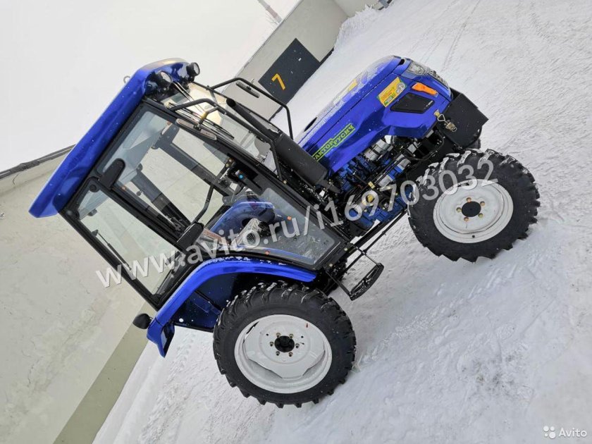 Минитрактор Чувашпиллер т-244 с кабиной