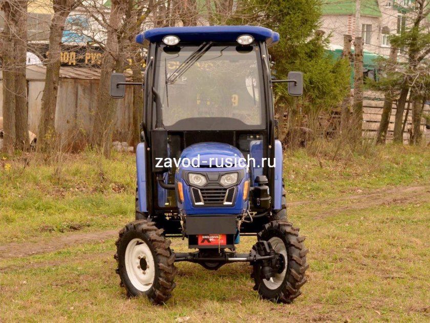 Минитрактор с кабиной
