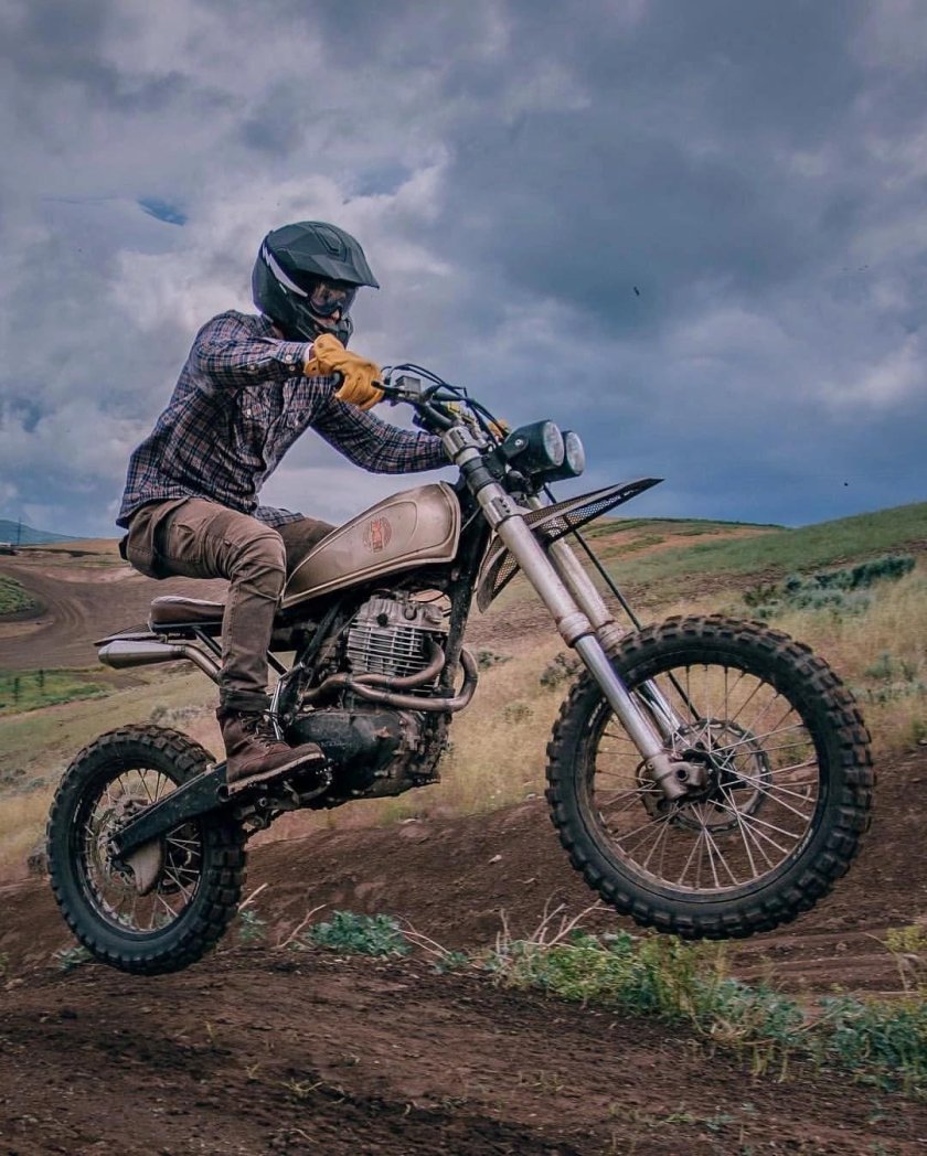 Эндуро скремблер