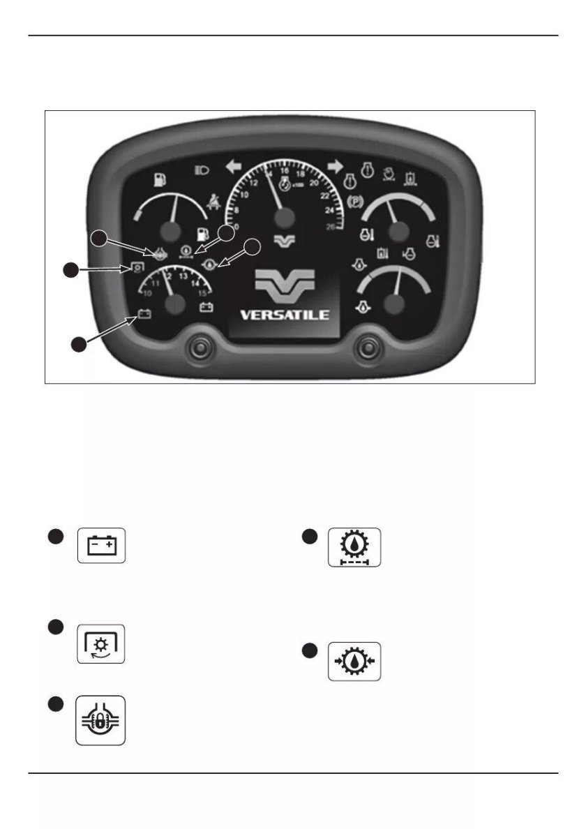 Щиток приборов трактор Бюллер 2375