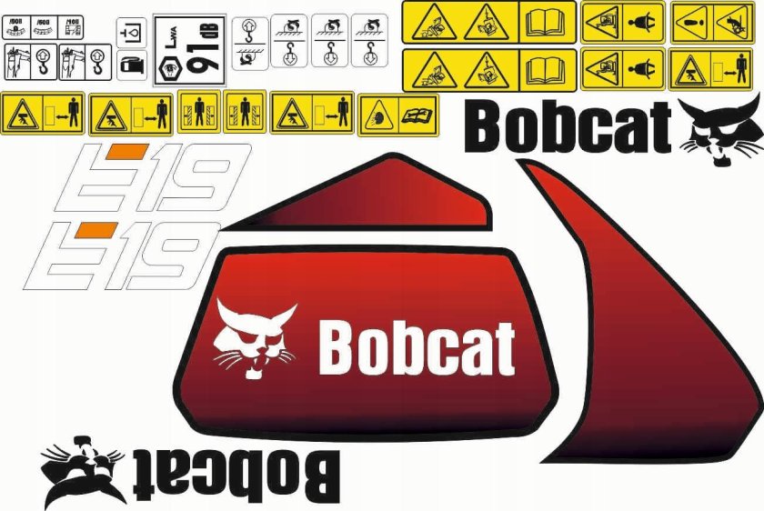 Наклейки на Bobcat s530