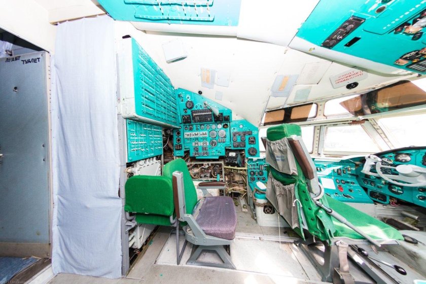 Ил 62 кабина