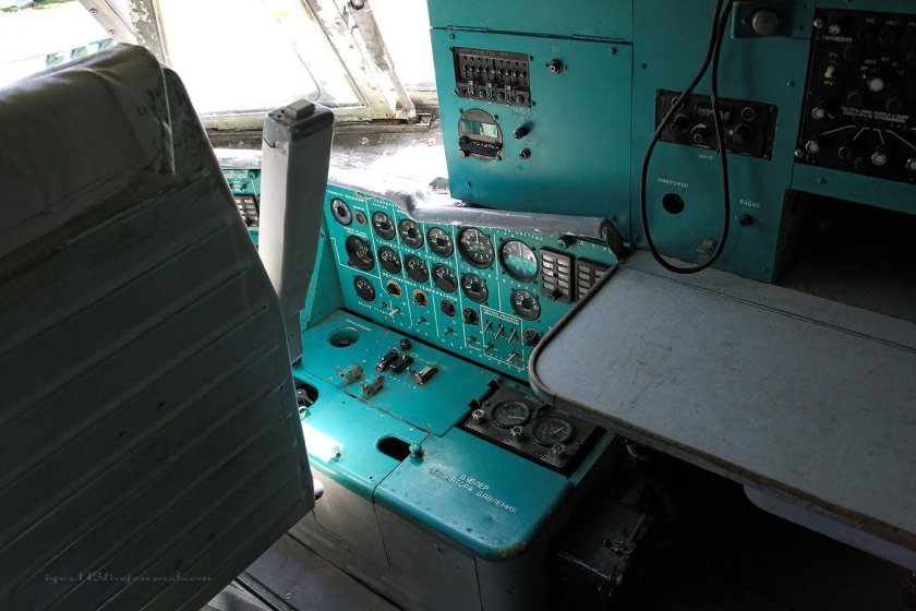 Ил-62м кабина пилотов
