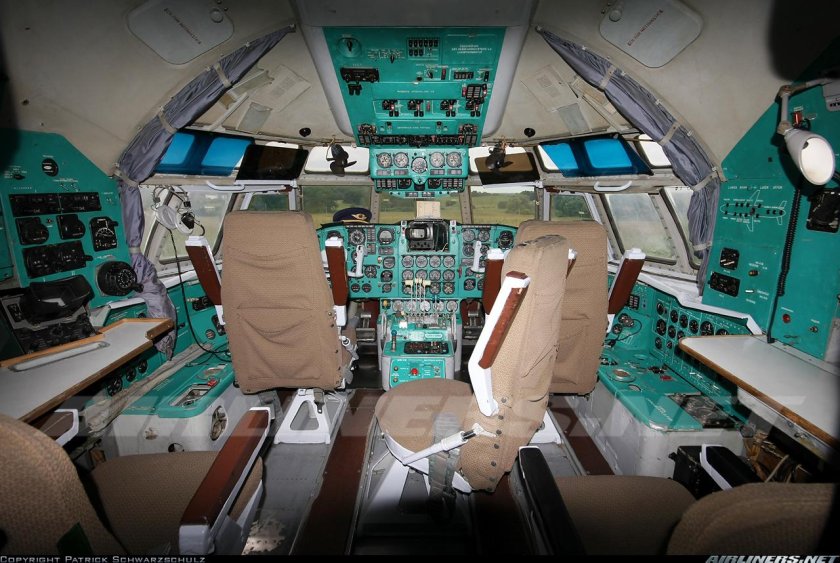 Ил-86 кабина