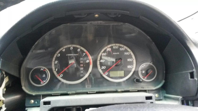 Индикаторы на приборной панели CR-V 2002