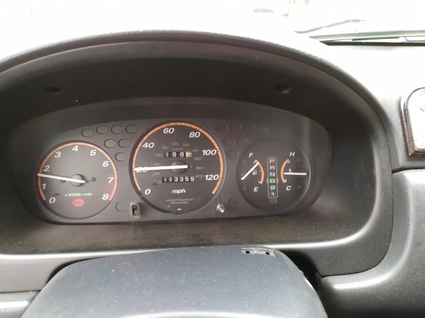 Хонда CRV 2001 лампочка топлива