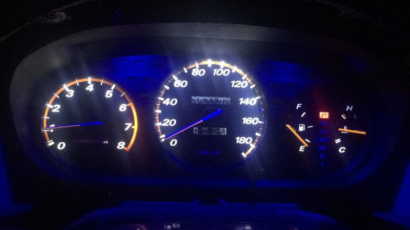 Снятие приборки Хонда партнер