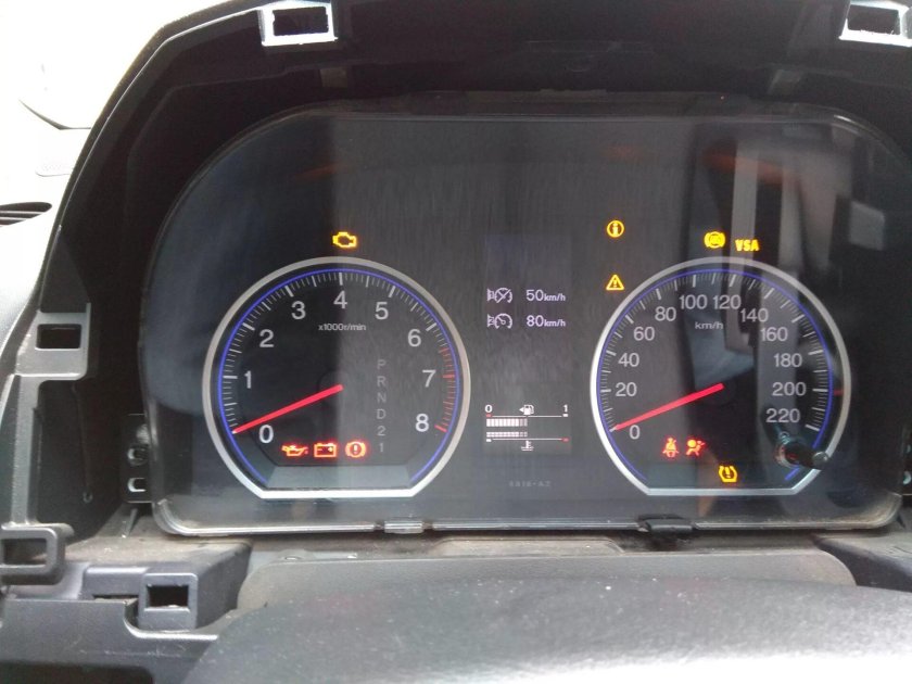 Приборная панель Honda CR-V 2