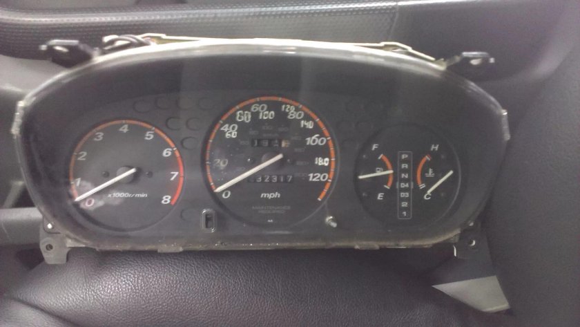 Приборная панель CRV rd1