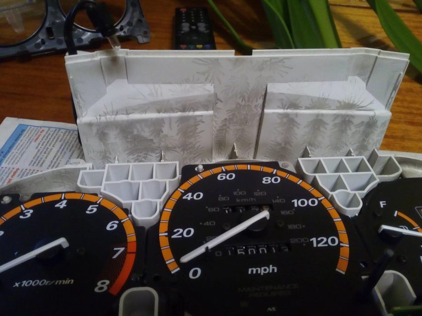 Лампочки в панели приборов Honda CR-V rd1