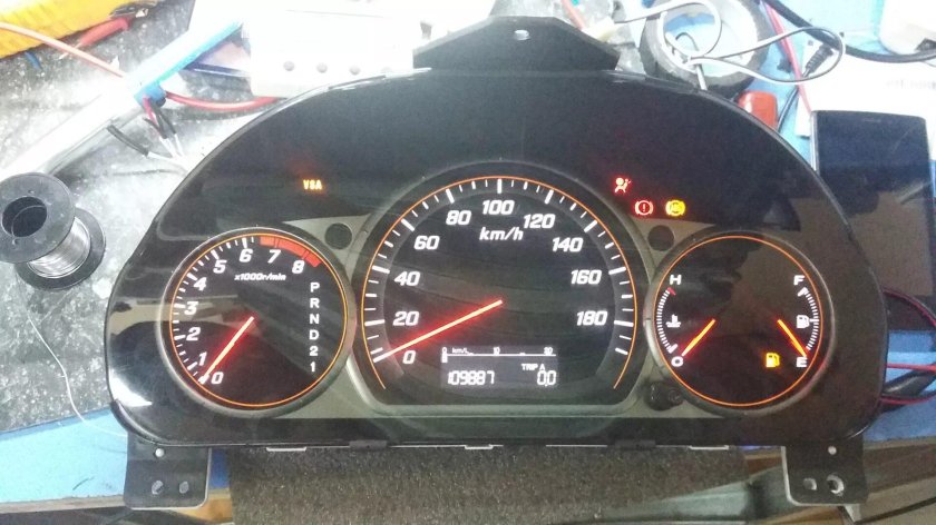 Honda CRV rd7 приборная панель