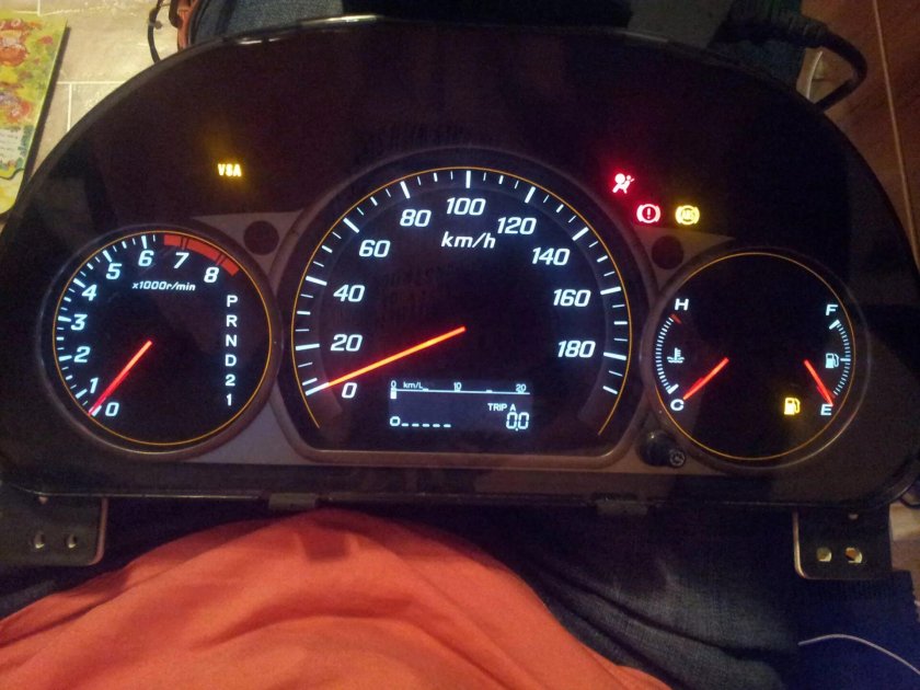 Оптитрон на Хонда СРВ рд1