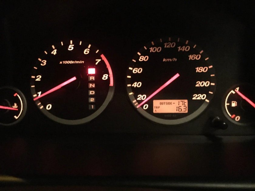 Лампы панели приборов Honda CRV 2003 год