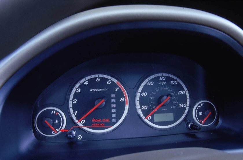 Приборная панель Honda CR-V 2