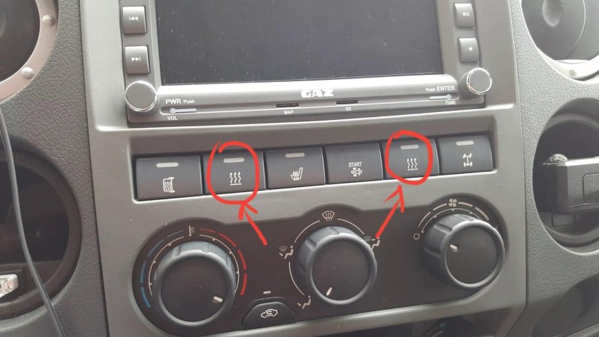 Кнопка start Газель next cummins