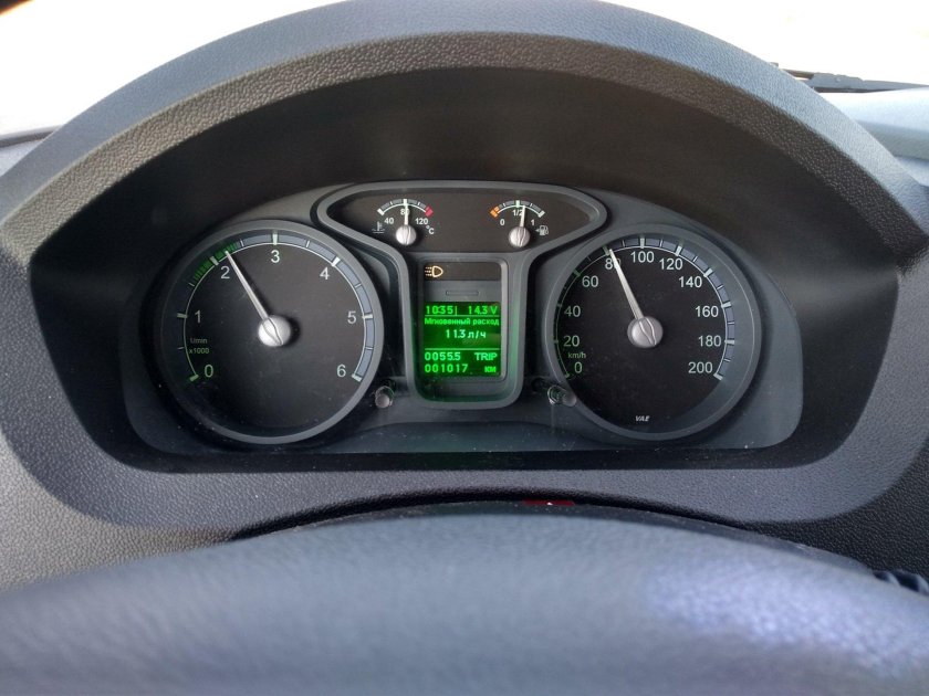 Лампа чек Газель Некст 2012