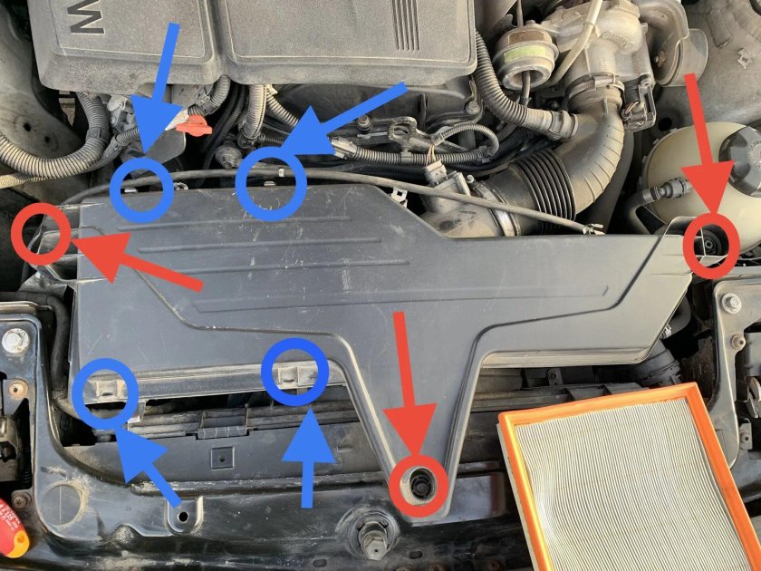 Замена воздушного фильтра BMW g30