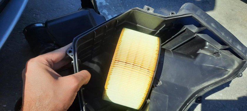 N52 замена воздушного фильтра