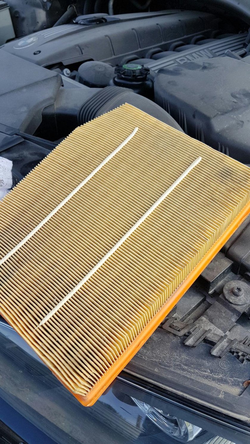 Воздушный фильтр BMW e83 3.0d