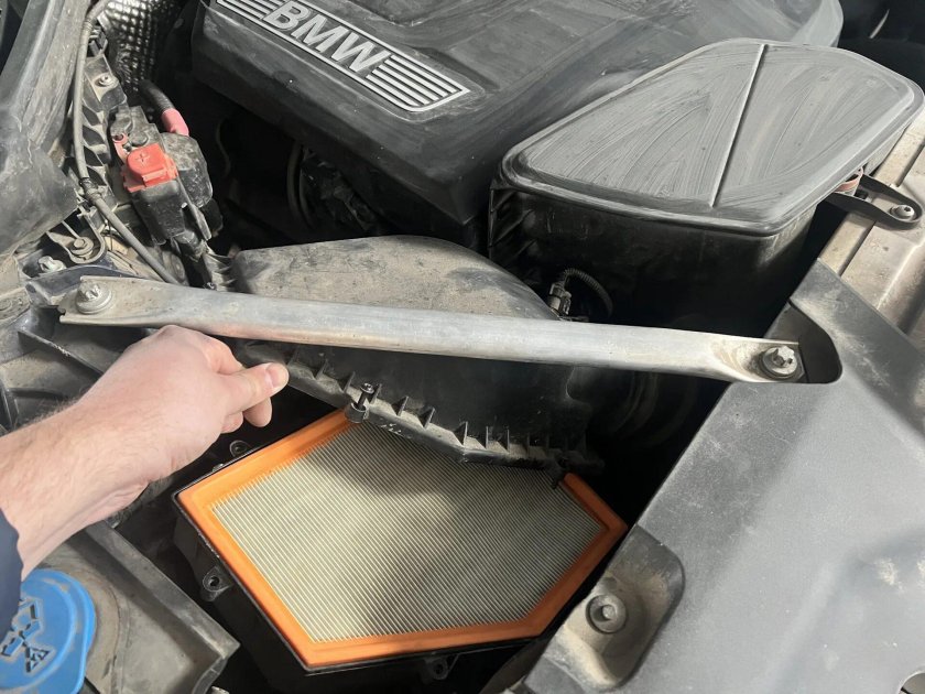 Замена воздушного фильтра БМВ х3