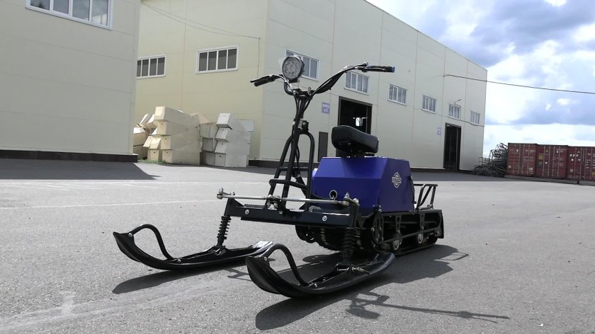 Мотобуксировщик Лидер Дельта 2