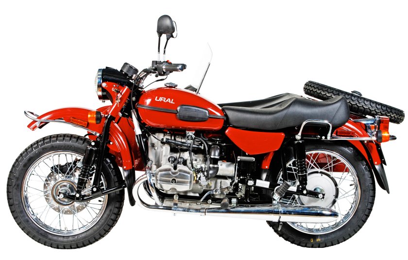 Новый мотоцикл Урал турист