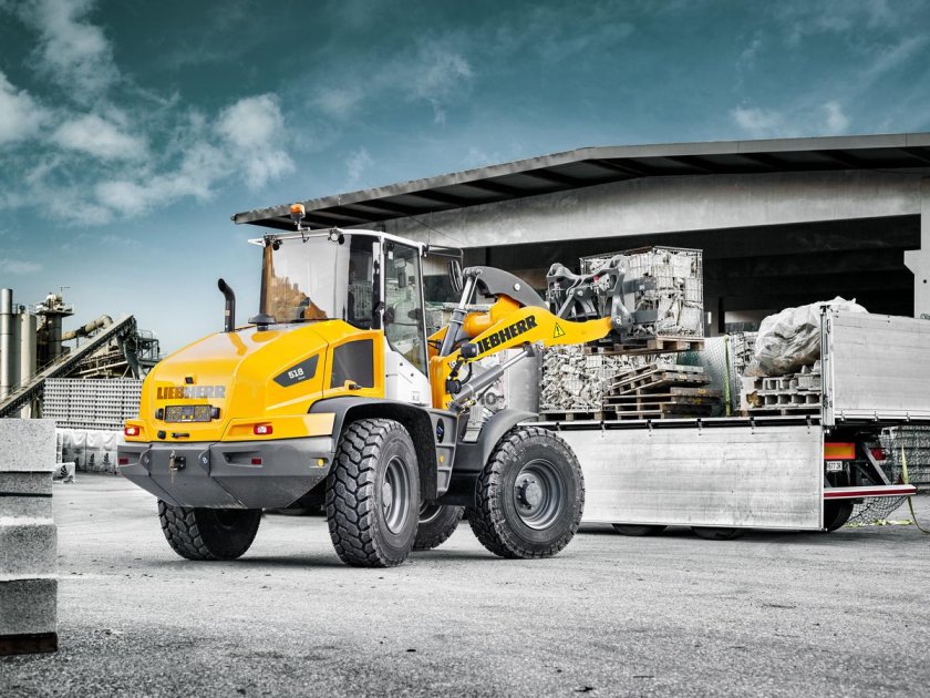 Погрузчик Либхер