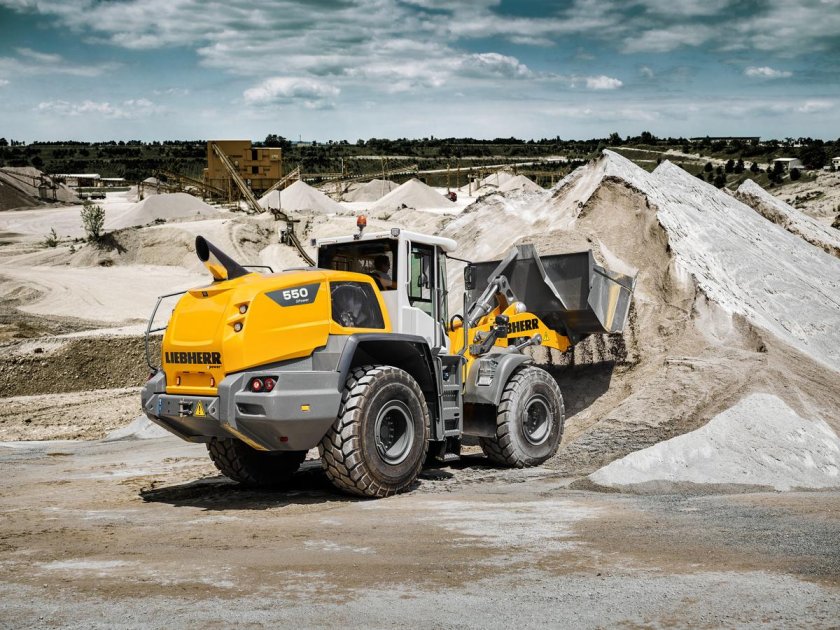 Погрузчик Либхер l550