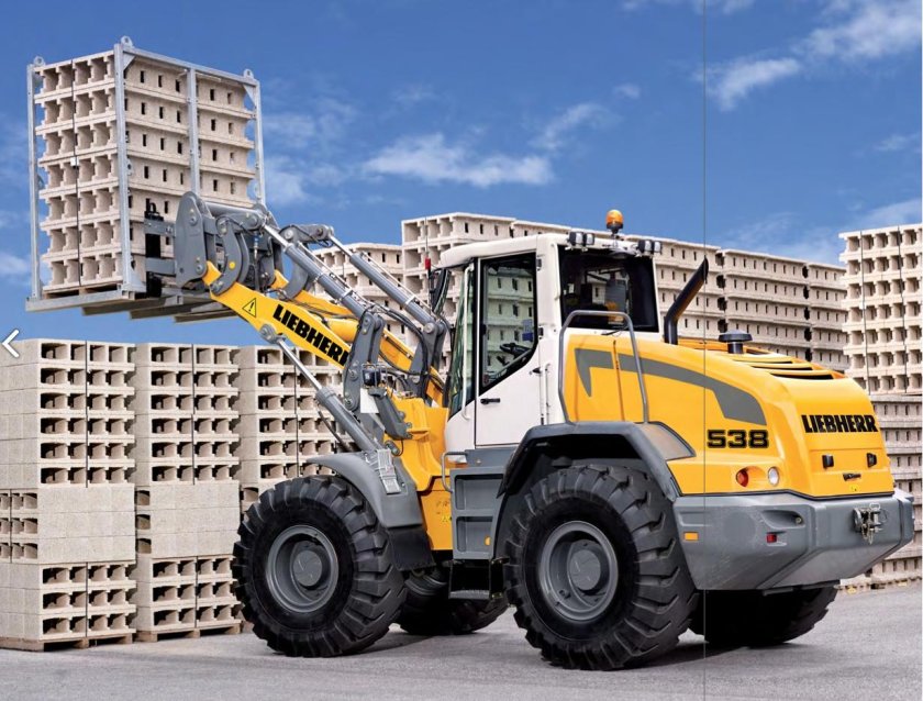 Liebherr l538 погрузчик