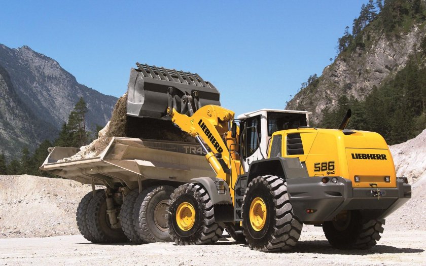 Погрузчик Liebherr l586