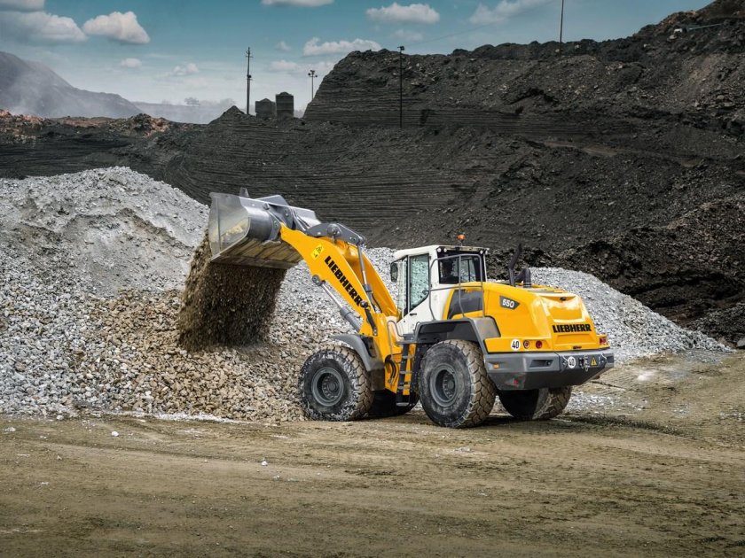 Погрузчик Либхер 550