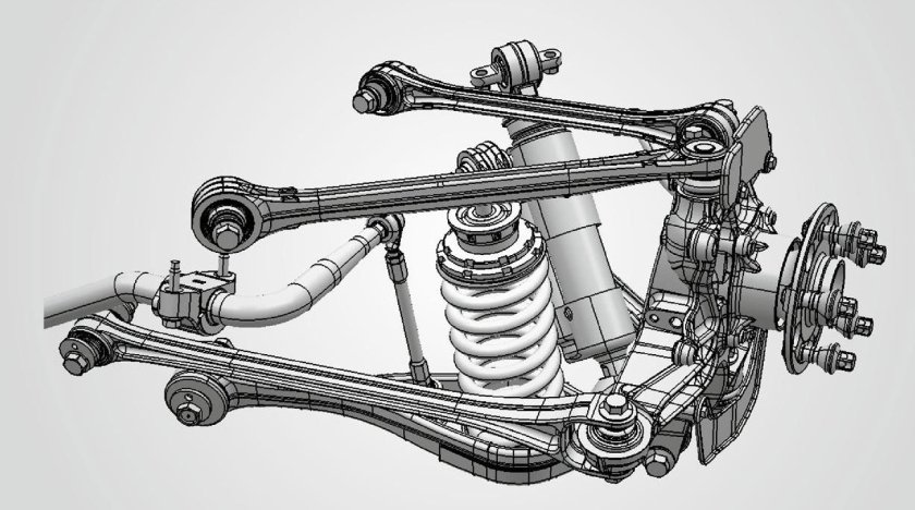 Зависимая де Дион подвеска Хонда
