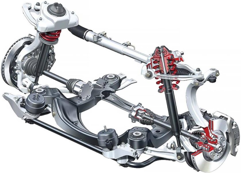 Передняя подвеска Ауди а3