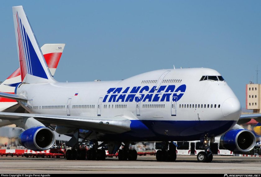 Боинг 747 Трансаэро