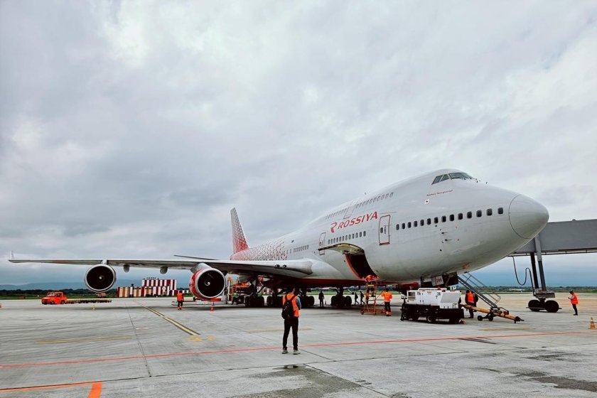 Боинг 747 авиакомпания Россия