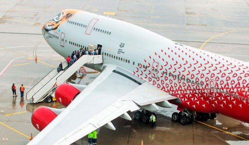 Боинг 747 400 Россия