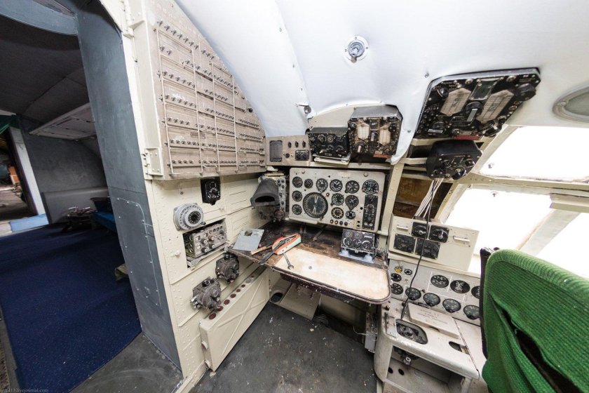 Ил-62 кабина