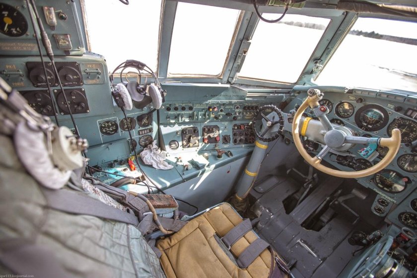 Ил-62 кабина штурмана