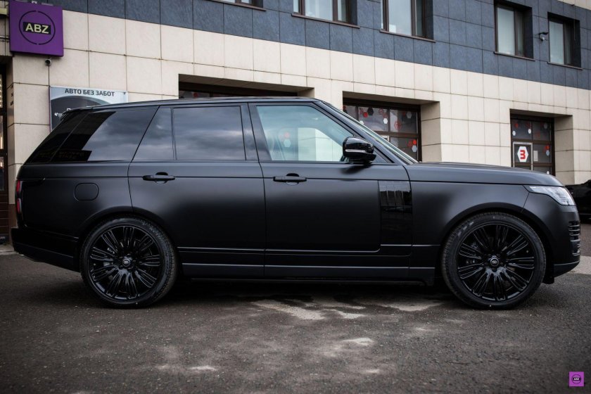 Range Rover Sport 1 черный матовый