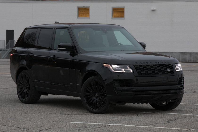 Land Rover range Rover Vogue черный
