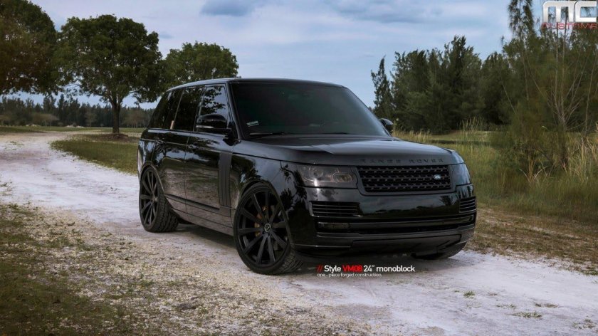 Рендж Ровер 2014 черный