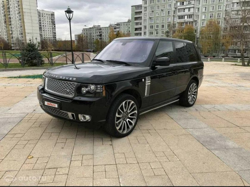 Рендж Ровер 2011 черный
