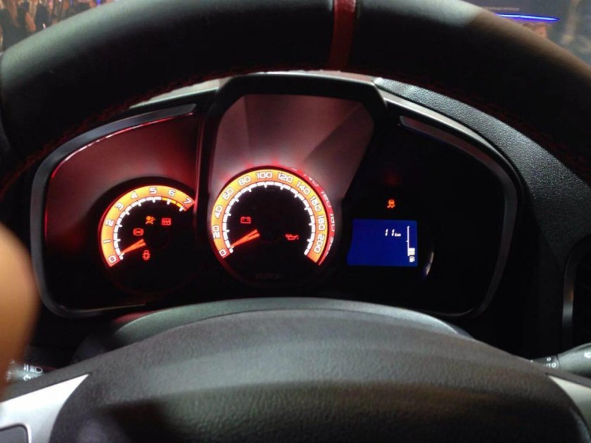 Приборка Lada XRAY