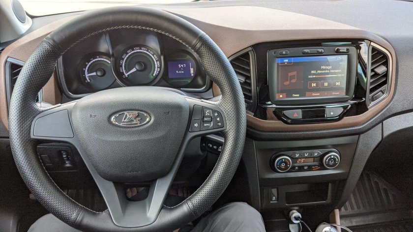 Lada XRAY панель