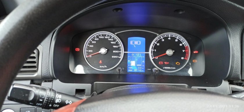 Приборная панель Лифан Солано 620