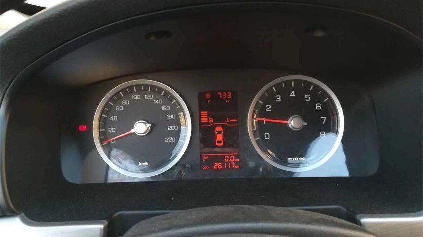 Панель приборов Лифан Солано 650